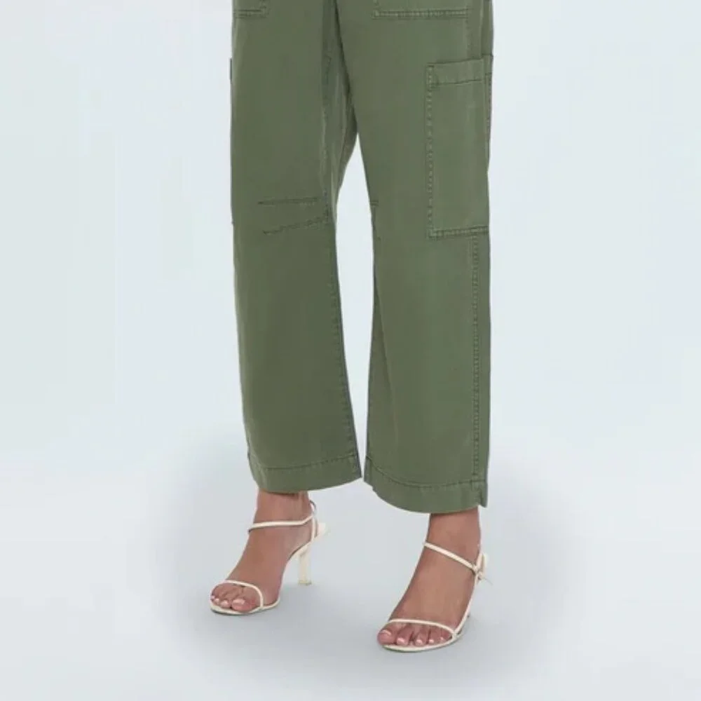 NEW Pistola Sabrina Curved Utility Pants - Meadow Green - Picture 8 of 11